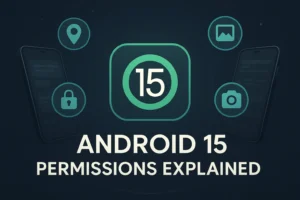 Android 15 Permissions Overview Banner