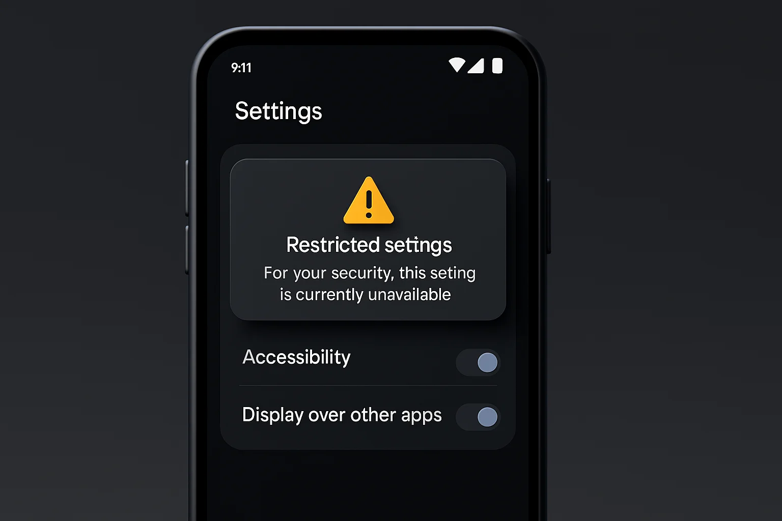 Android 15 Restricted Settings for Sideloaded Apps Android 15 Restricted Settings for Sideloaded Apps