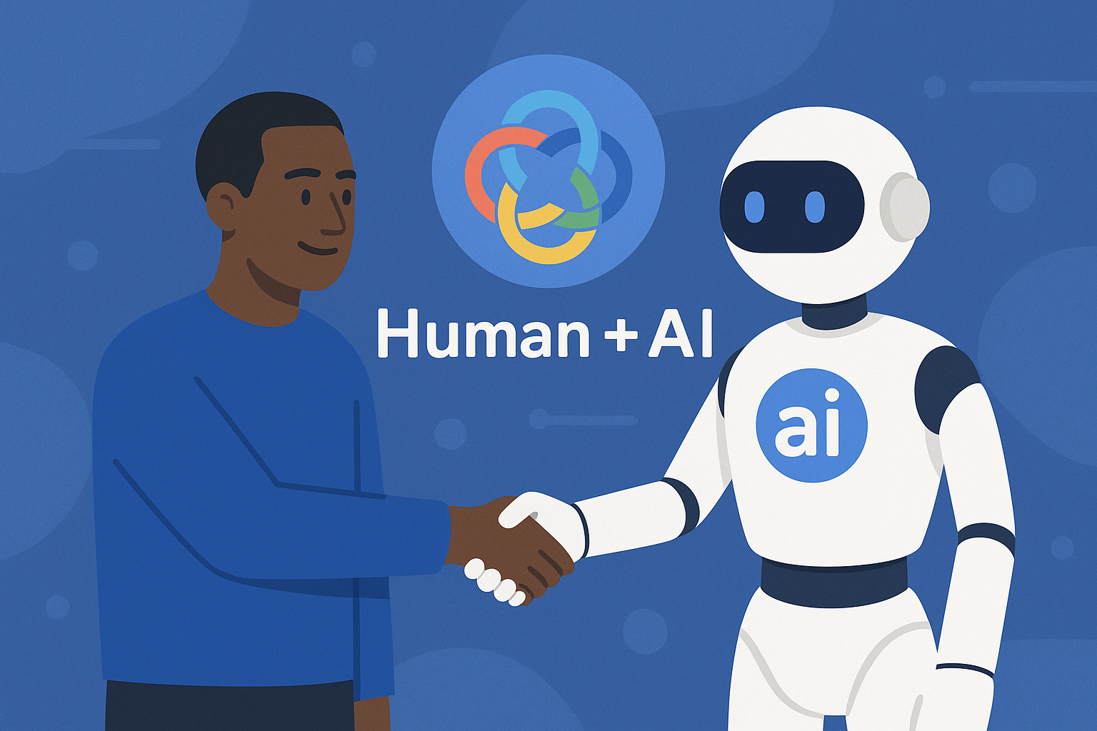 Human developer and Gemini AI collaboration Human developer and Gemini AI collaboration