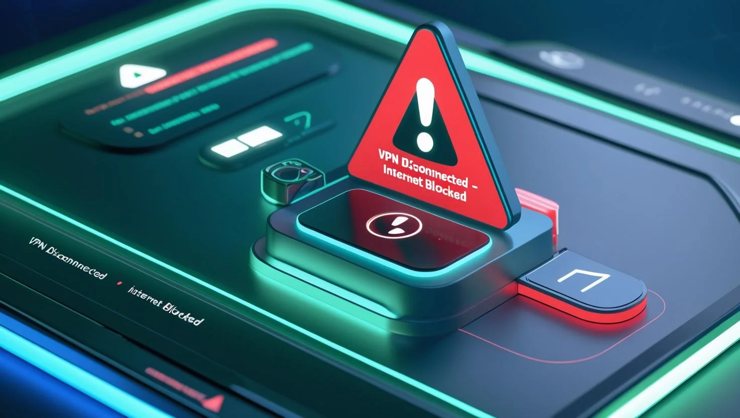 VPN Kill Switch & Leak Protection VPN kill switch activates to block internet during disconnection.