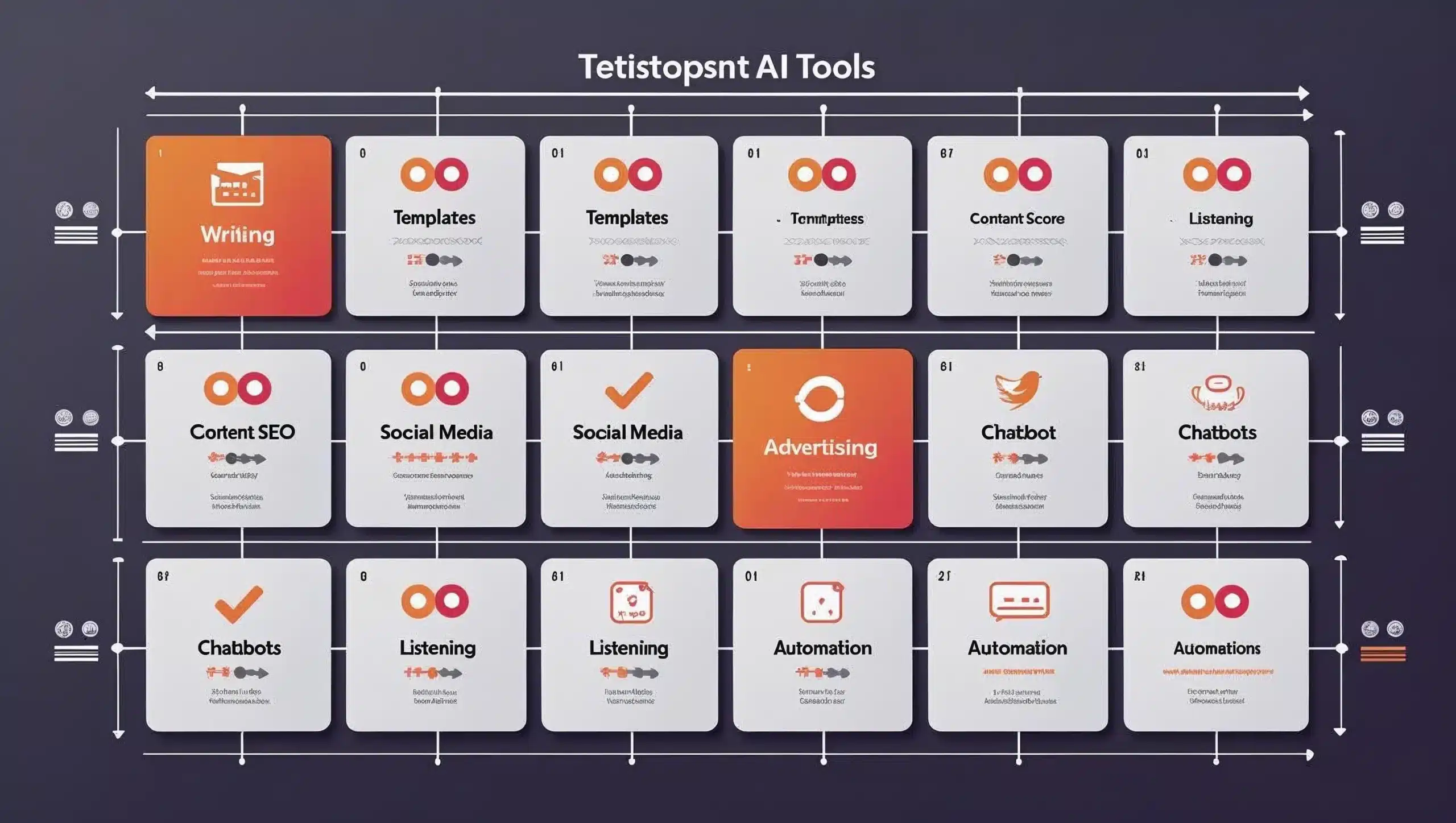 Features at a Glance Feature comparison of AI marketing tools by use case”