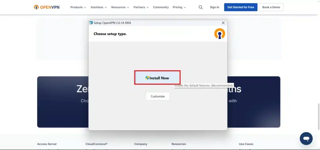 OpenVPN Installation guide on Windows, Android & Routers OpenVPN Installation Window
