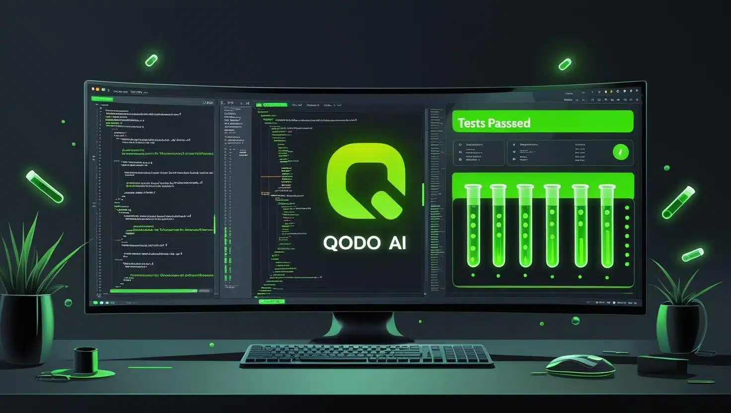 Qodo AI Unit Test Generator – Android Studio Plugin Free Ai Tools for Android Studio: Qodo AI generating unit tests in Android Studio