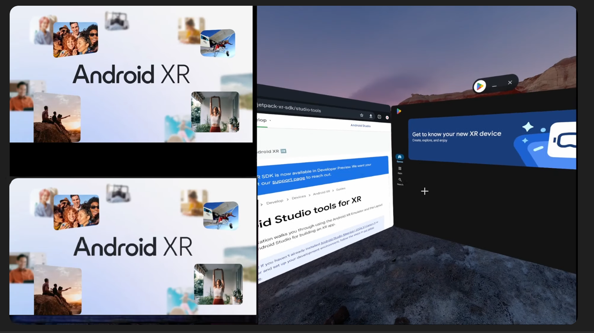 android studio xr emulator Narwhal XR Emulator