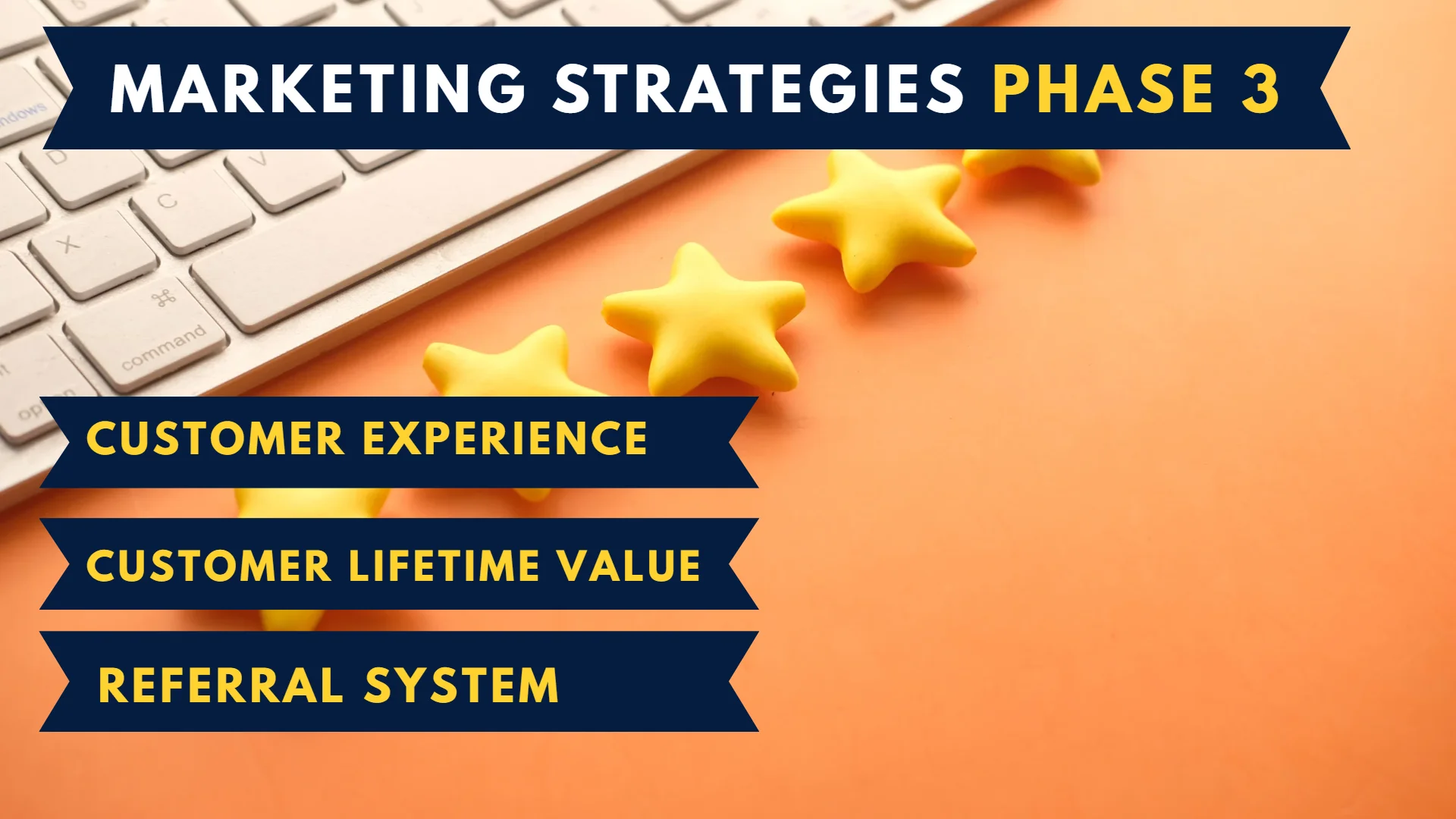 marketing-strategies-phase3-customer-experience-customer-lifetime-and-referral-system marketing strategies phase 4: after phase and product become a brand.